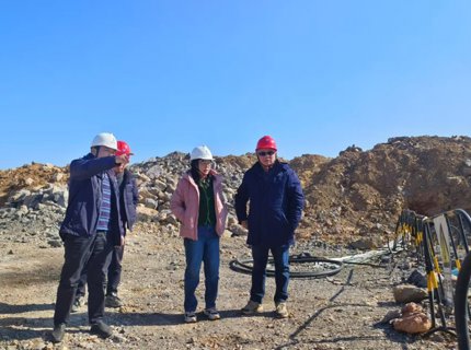 陳印輝帶隊檢查風電項目安全生產工作并慰問一線職工